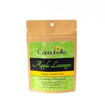 (14211) THC Apple Lozenges 100mg 10pk